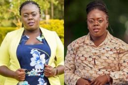 Collage photo of late nominated MCA Lynda Aseyo.